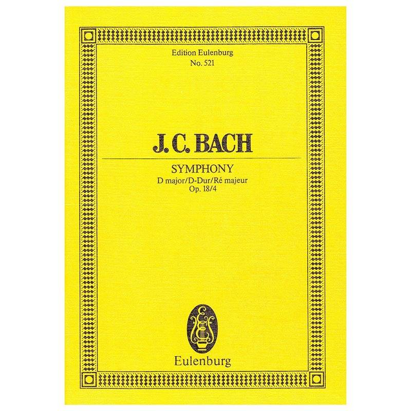 Bach - Symphony in D Major Op.18/4 [Pocket Score]