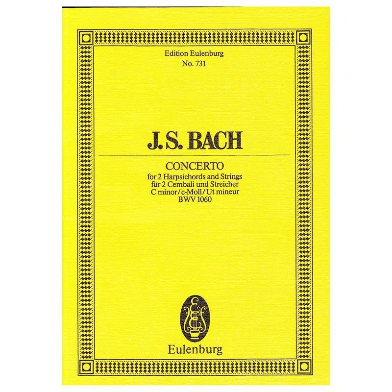 Bach - Concerto in C Minor BWV1060 [Pocket Score]