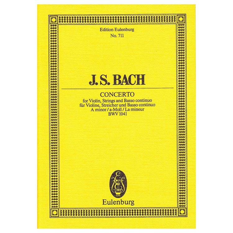 Bach - Concerto in A Minor BWV1041 [Pocket Score]