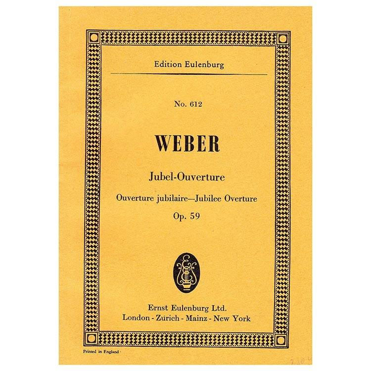 Weber - Jubel Ouverture Op.59 [Pocket Score]