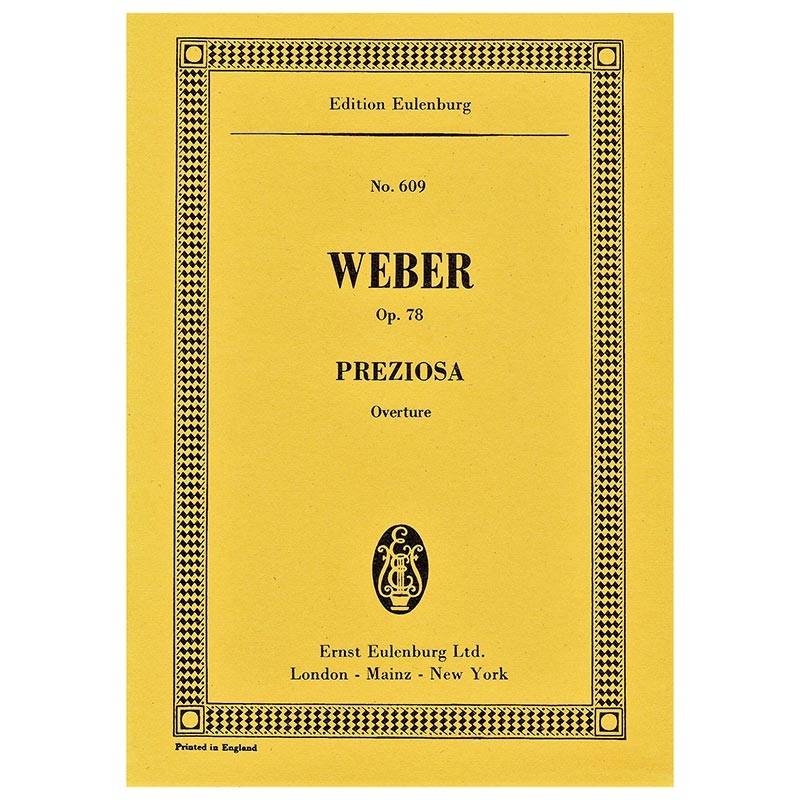 Weber - Preziosa Overture Op.78 [Pocket Score]