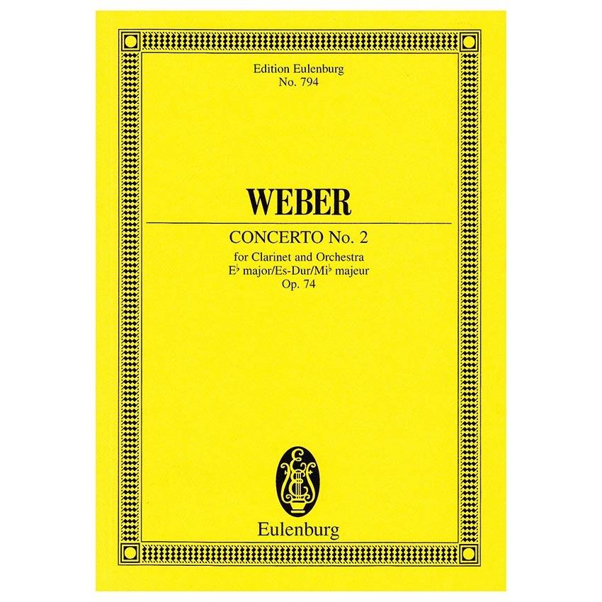 Weber - Concerto Nr.2 in Eb Major Op.74 [Pocket Score]