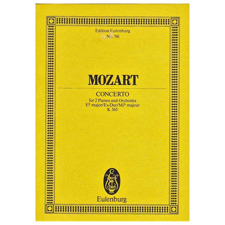 Mozart - Concerto in Eb Major for 2 pianos K365 [Pocket Score]