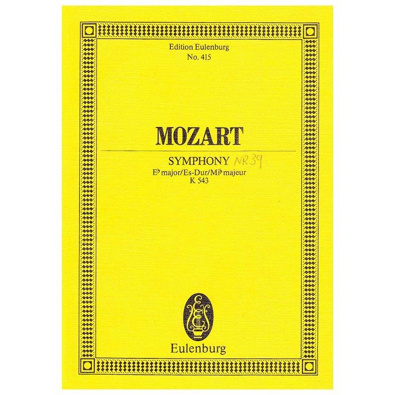 Mozart - Symphony in Eb Major K543 [Pocket Score]