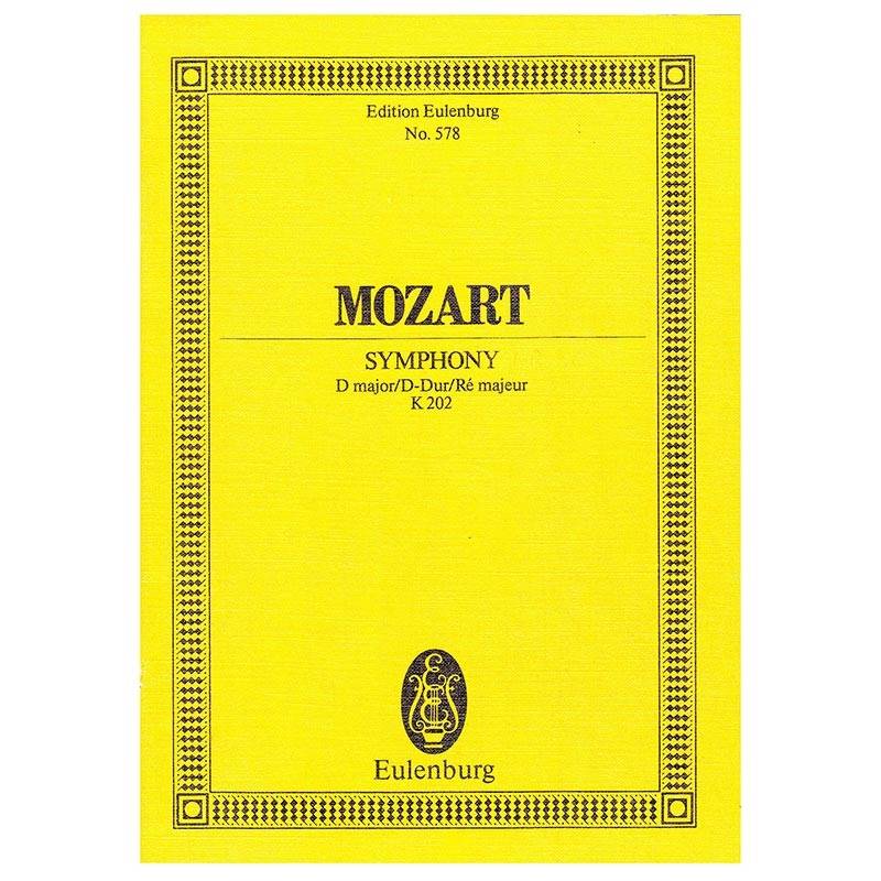 Mozart - Symphony Nr.30 in D Major [Pocket Score]