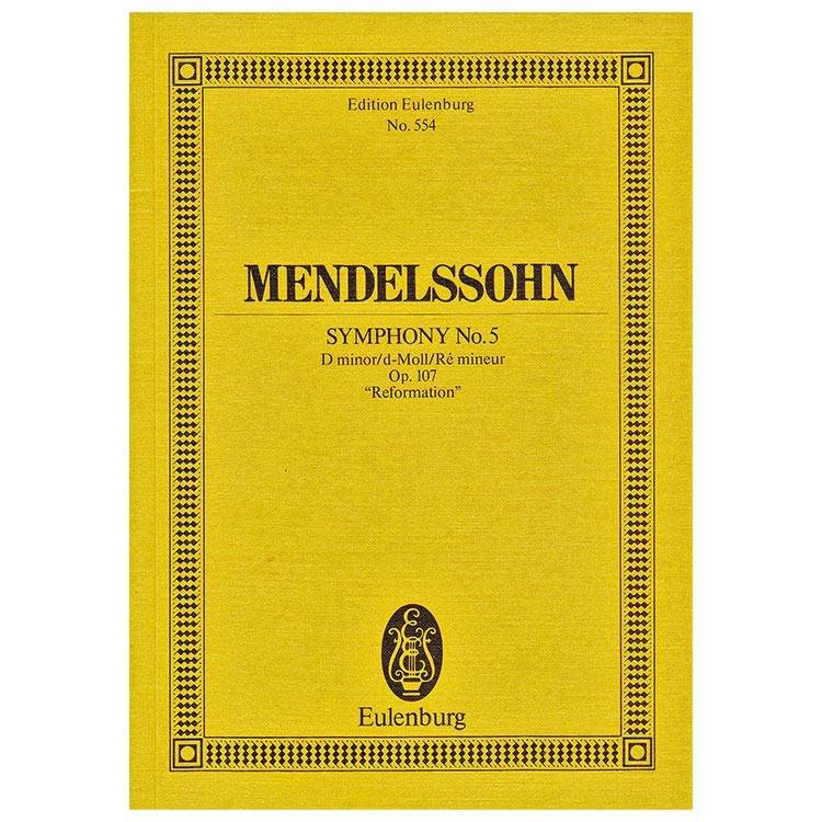 Mendelssohn - Symphony Nr.5 in D Minor [Pocket Score]