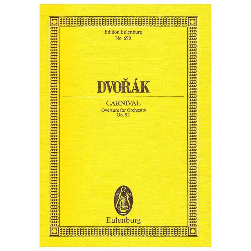 Dvorak - Carnival Overture Op.92 [Pocket Score]