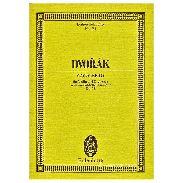 Dvorak - Concert in A Minor Op.53 [Pocket Score]