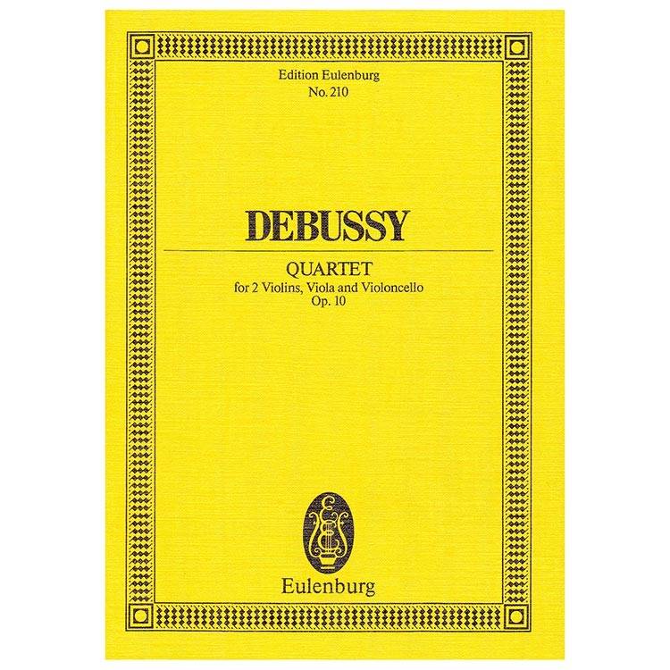 Debussy - String Quartet in G Minor Op.10 [Pocket Score]