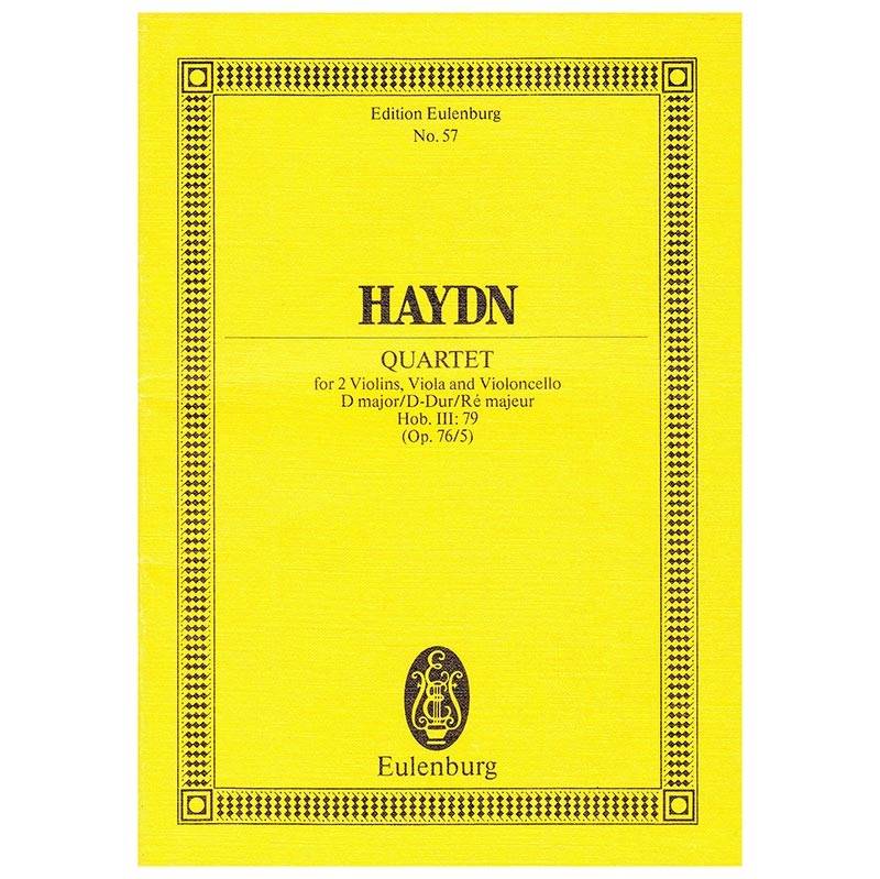 Haydn - Quartet in D Major Op.76/5 [Pocket Score]
