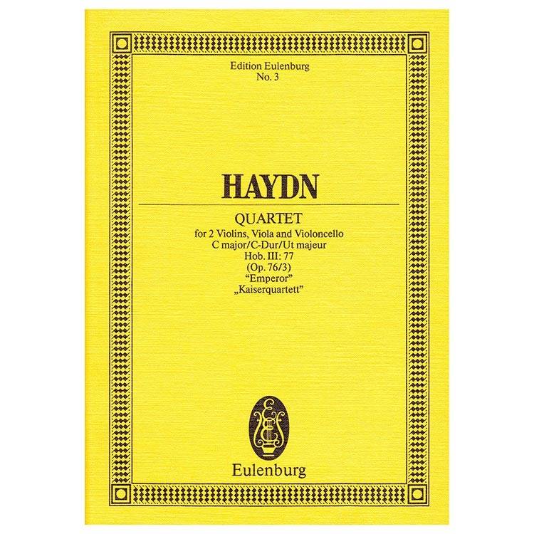 Haydn - Quartet in C Major Op.76/3 [Pocket Score]