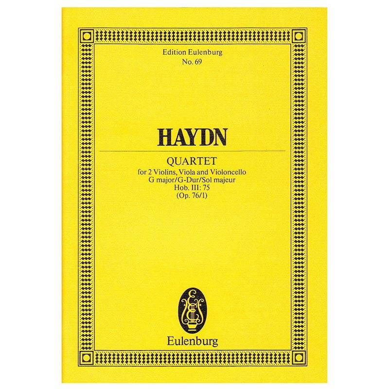 Haydn - Quartet in G Major Op.76/1 [Pocket Score]