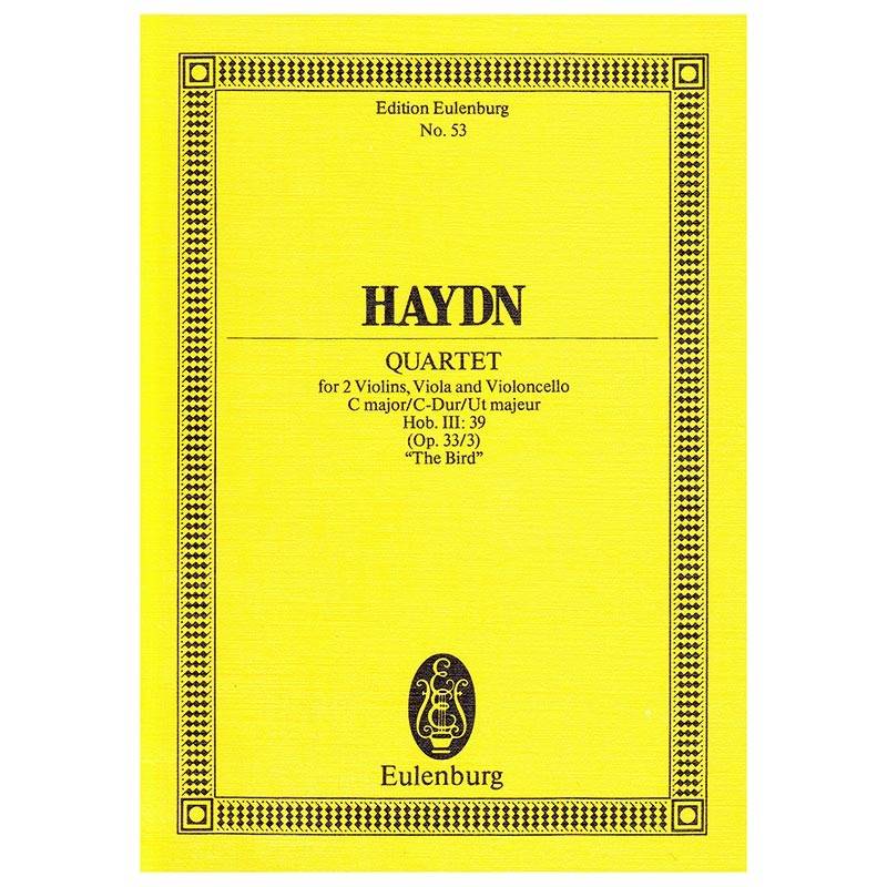 Haydn - Quartet in C Major Op.33/3 [Pocket Score]