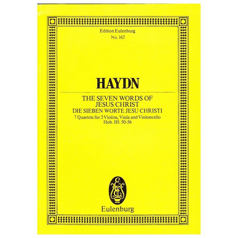 Haydn - The Seven Words of Jesus Christ [Pocket Score]