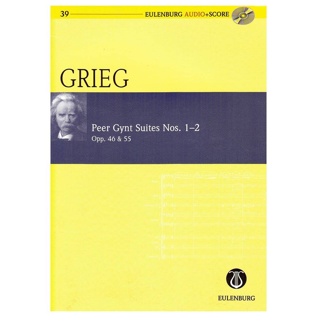 Grieg - Peer Gynt Suites Nr.1-2 & Cd [Pocket Score]