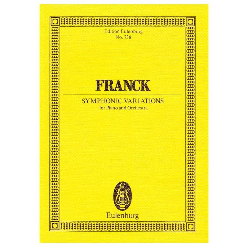 Franck - Symphonic Variations [Pocket Score]
