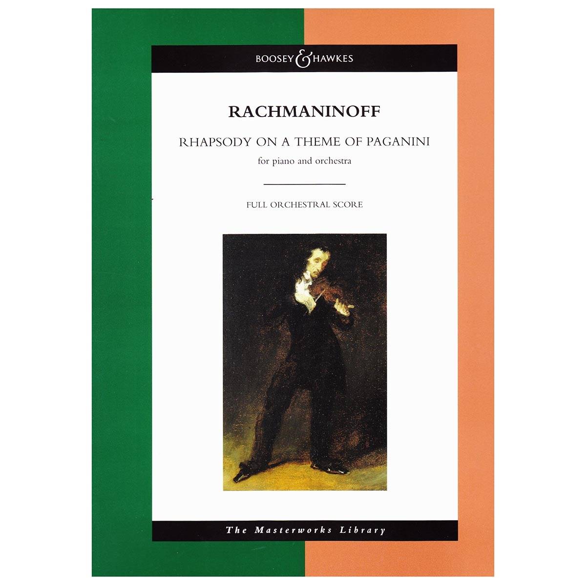 Rachmaninoff - Rhapsody on a Theme of Paganini [Full Score]