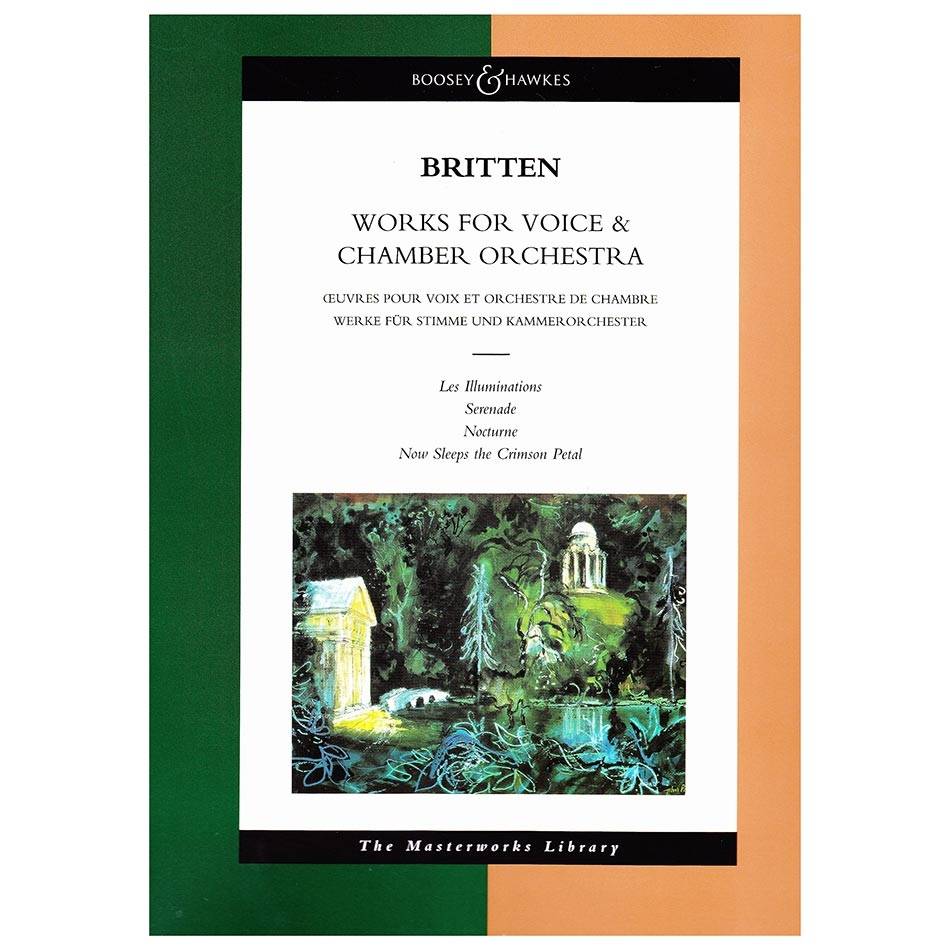 Britten - Works for Voice & Chamber Orchestra [Full Score]