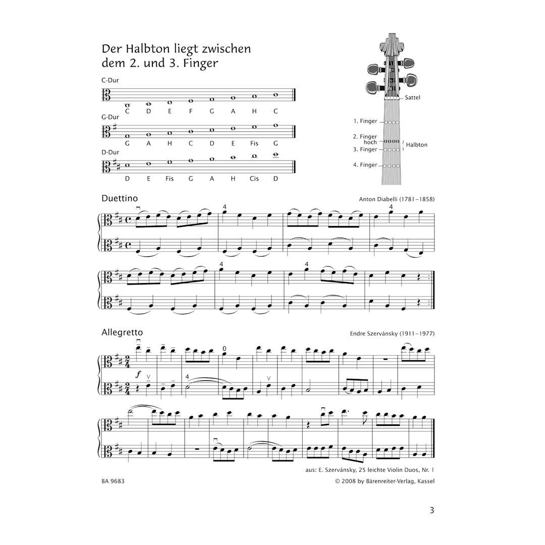 Sassmannshaus - Early Start on the Viola Nr.3 [German]