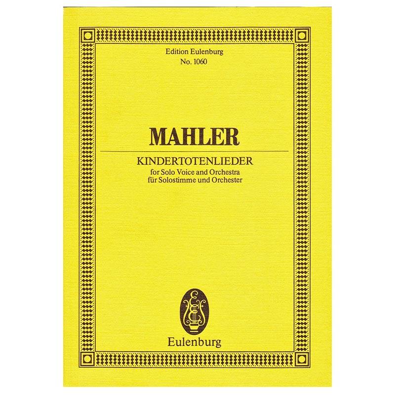 Mahler - Kindertotenlieder [Pocket Score]