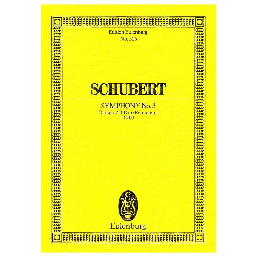 Schubert - Symphony Nr.3 in D Major D200 [Pocket Score]