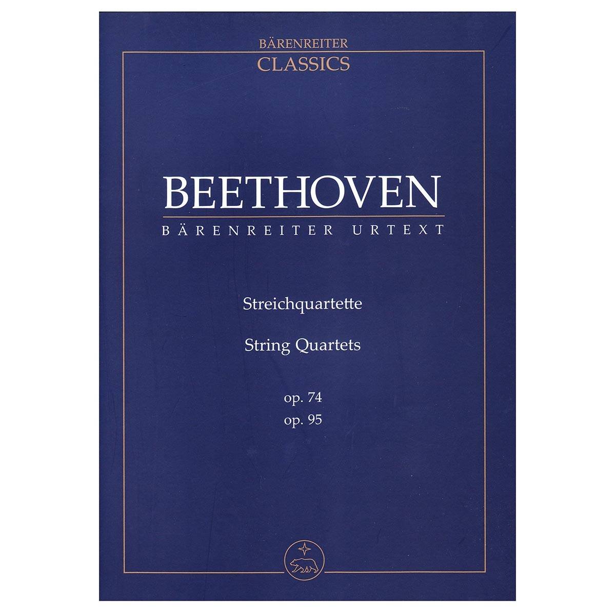 Beethoven - String Quartets Op.74  Op.95 [Pocket Score]