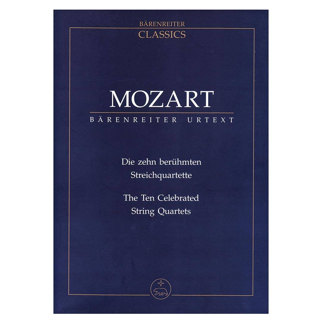 Mozart - The Ten Celebrated String Quartets [Pocket Score]