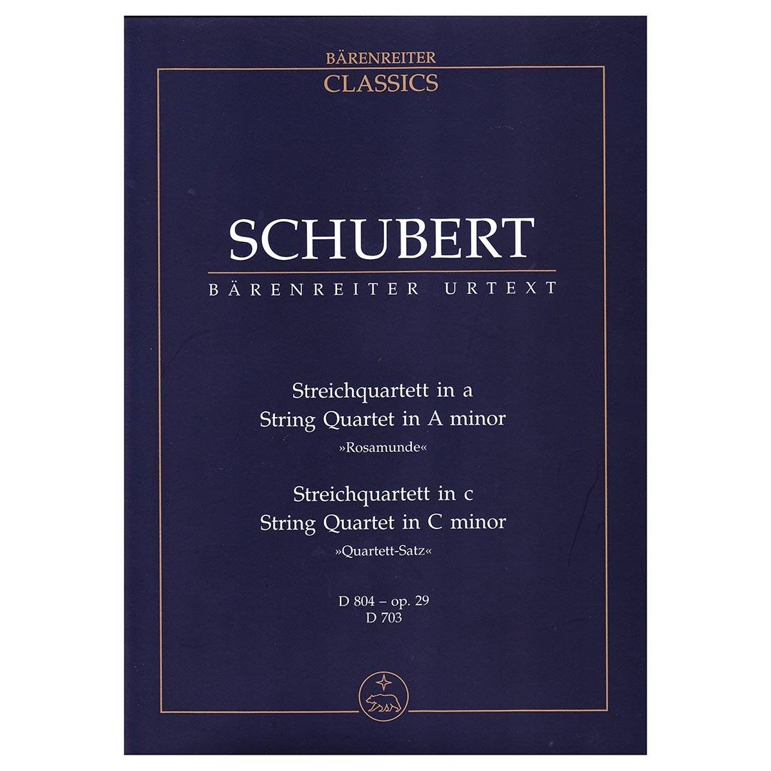 Schubert - String Quartet D804  D703 [Pocket Score]