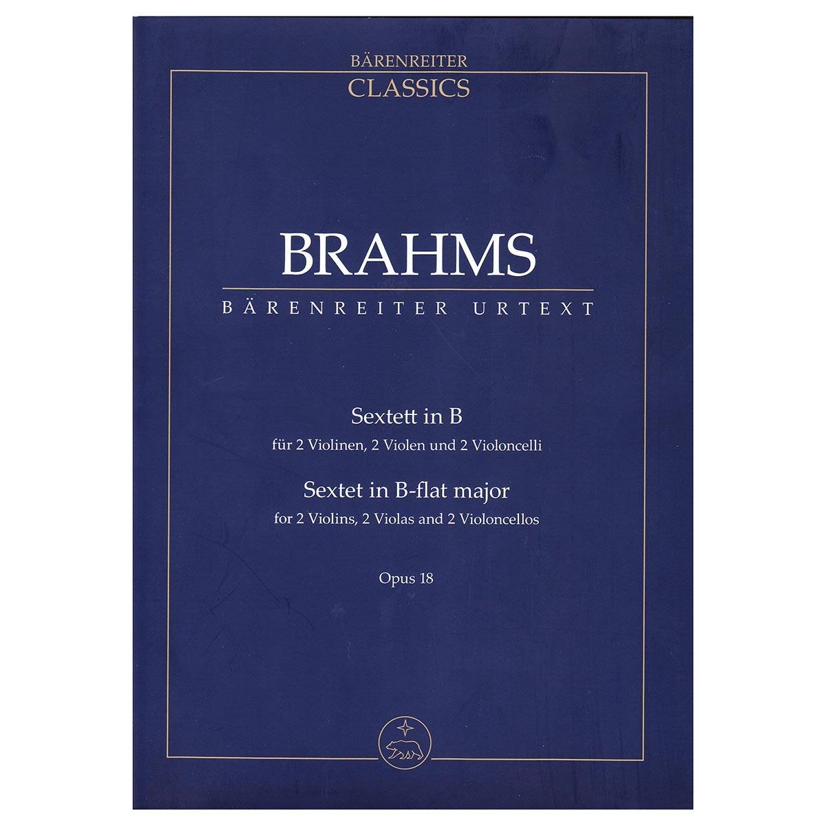 Brahms - Sextet in Bb Major Op.18 [Pocket Score]