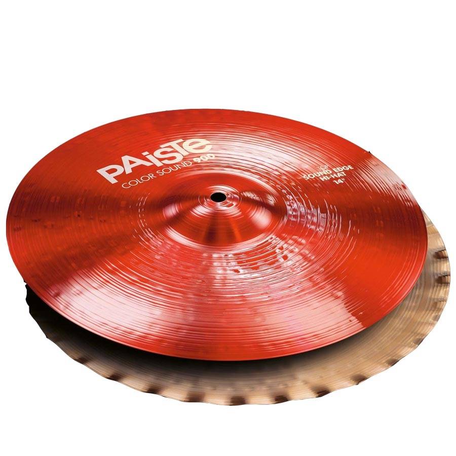 PAISTE 900 Color Sound 14'' Red Sound Edge Hi-Hat Cymbal