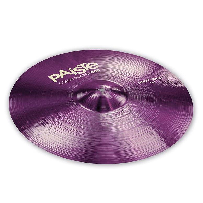 PAISTE 900 Color Sound 16'' Purple Heavy Crash Cymbal