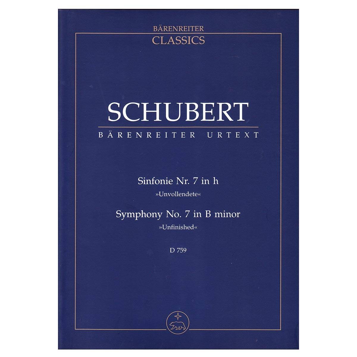 Schubert - Symphony Nr.7 in B Minor D759 [Pocket Score]