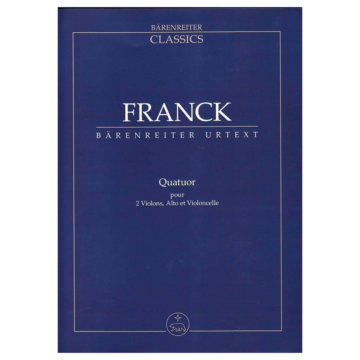 Franck - Quatuor [Pocket Score]