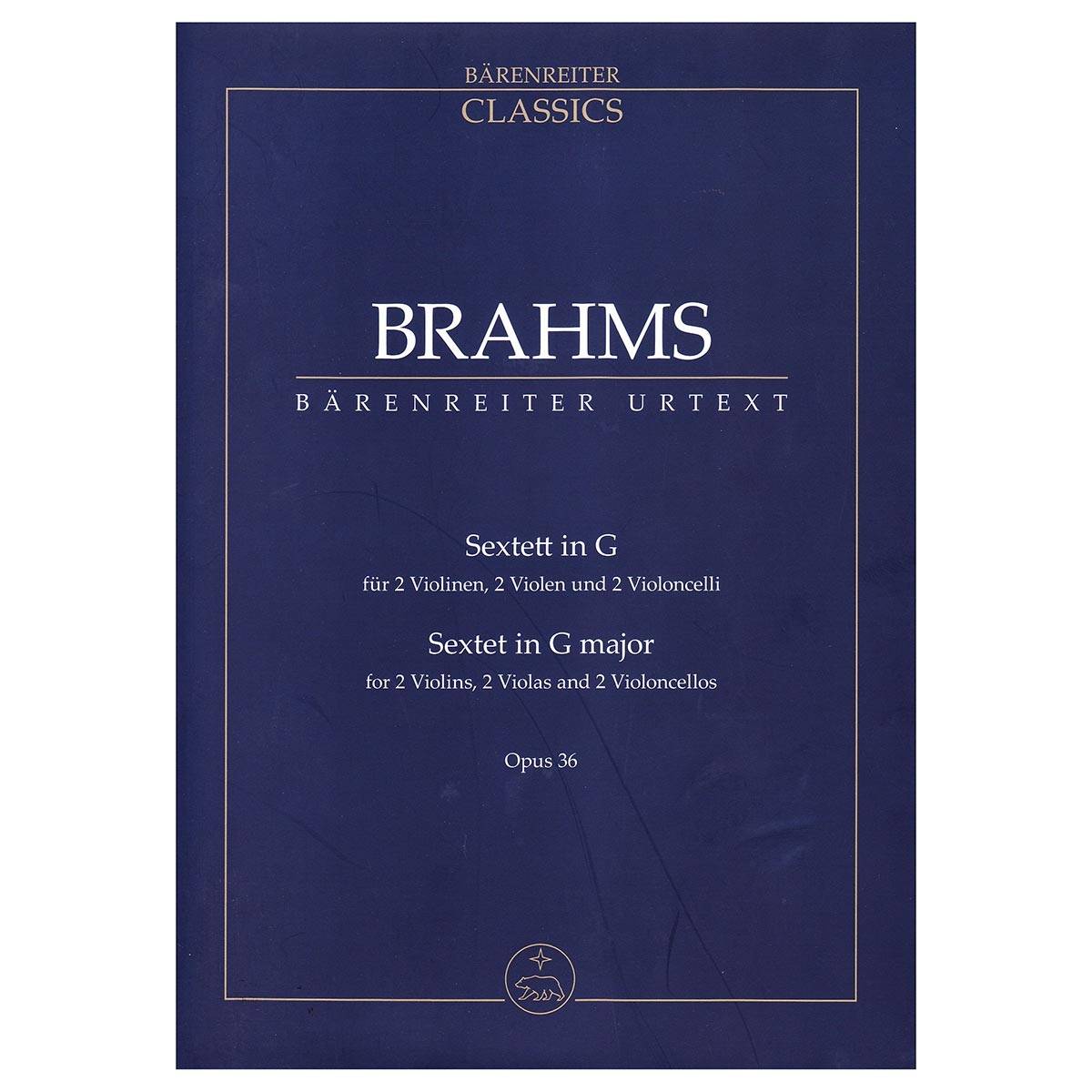 Brahms - Sextet in G Major Op.36 [Pocket Score]