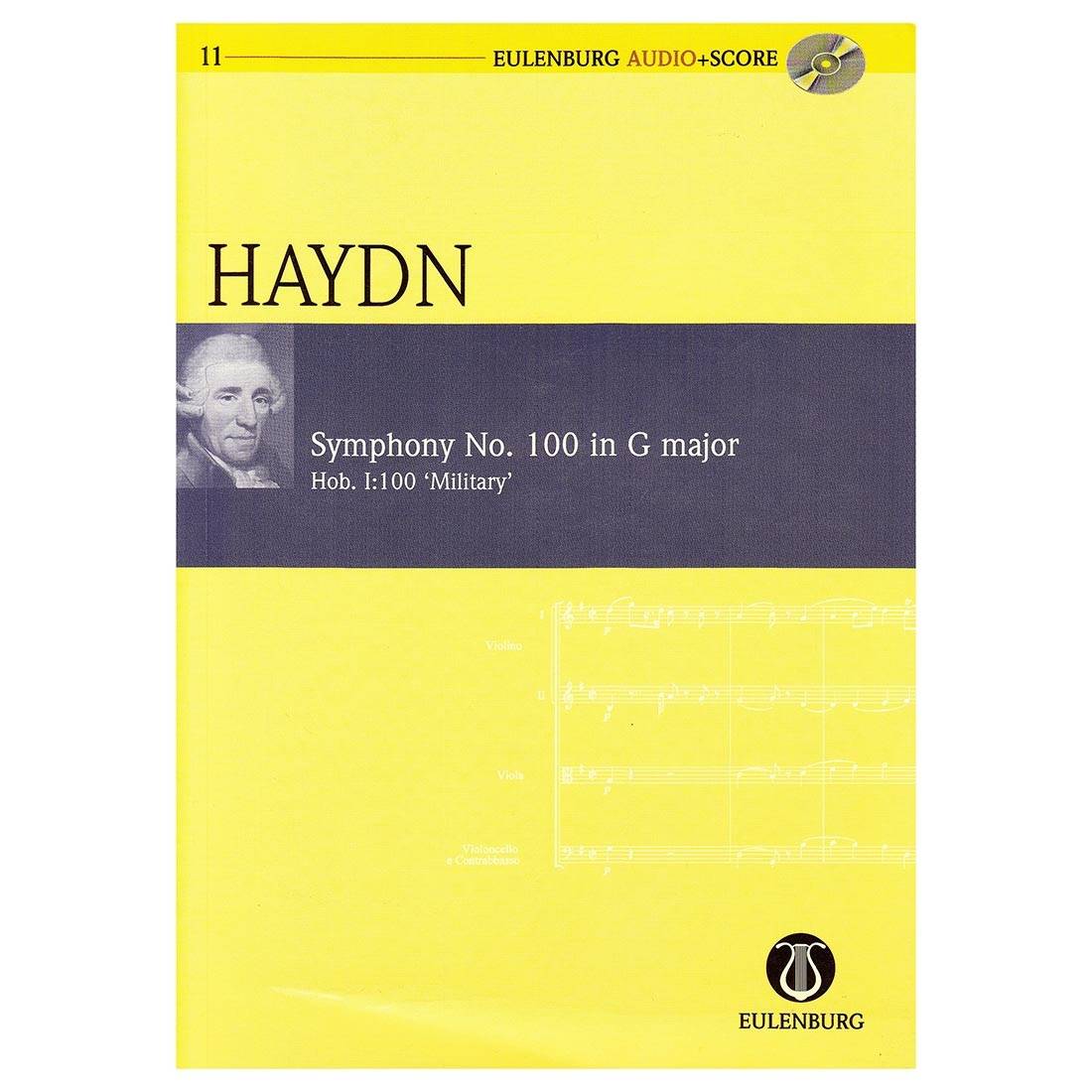 Haydn - Symphony Nr.100 in G Major ''Military'' Book & Cd [Pocket Score]