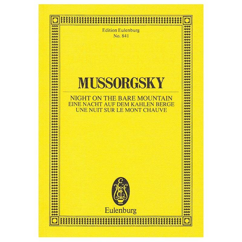 Mussorgsky - Night on the Bare Mountain [Pocket Score]