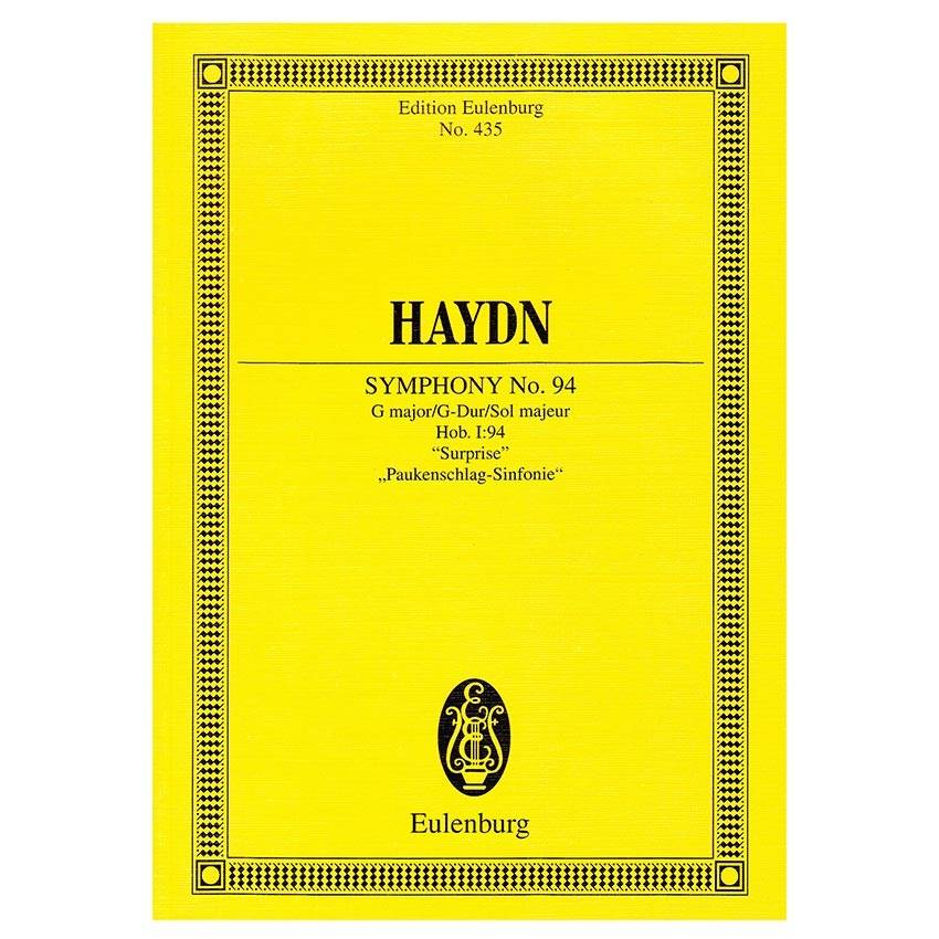 Haydn - Symphony Nr.94 in G Major ''Surprise'' [Pocket Score]