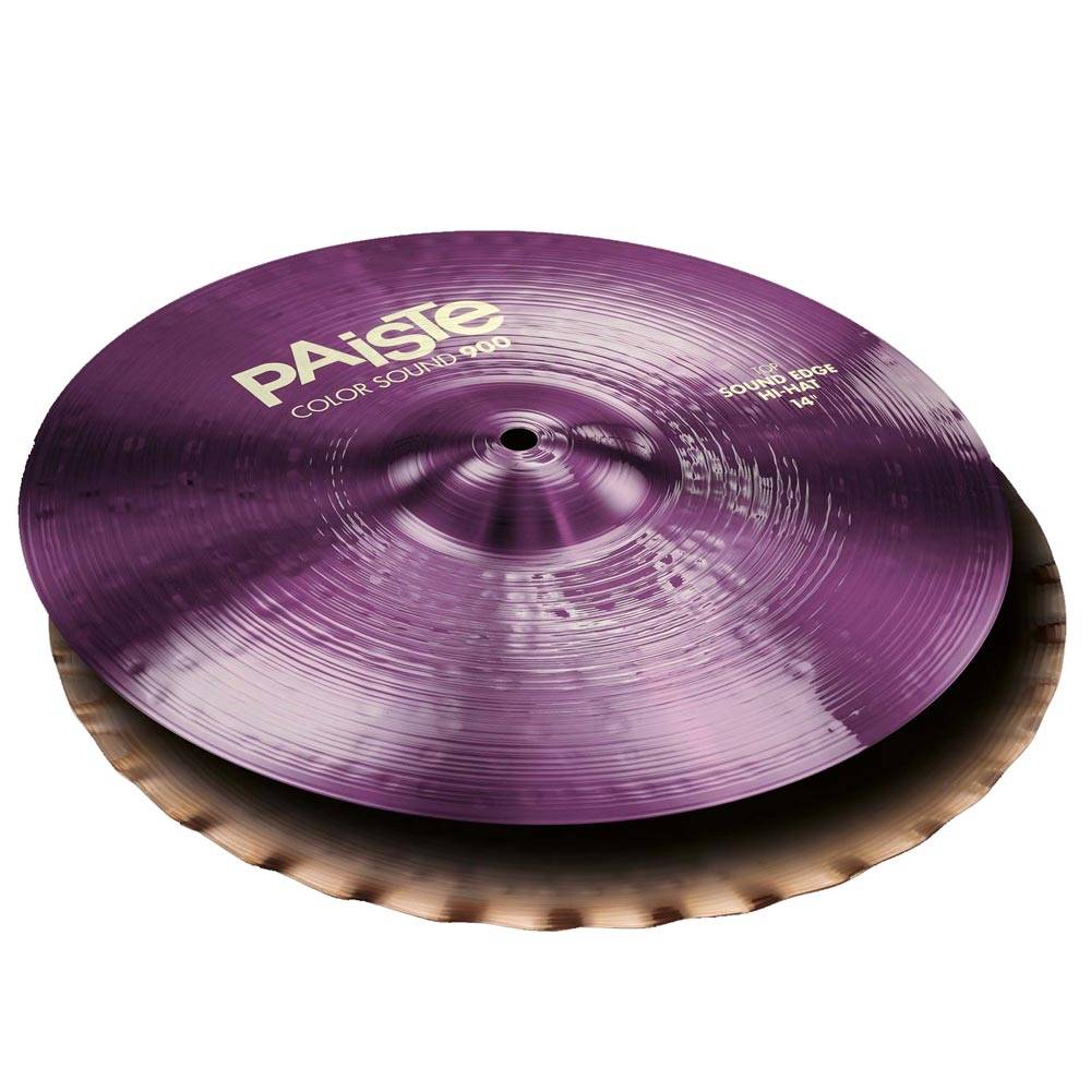PAISTE 900 Color Sound 14'' Purple Sound Edge Hi-Hat Cymbal