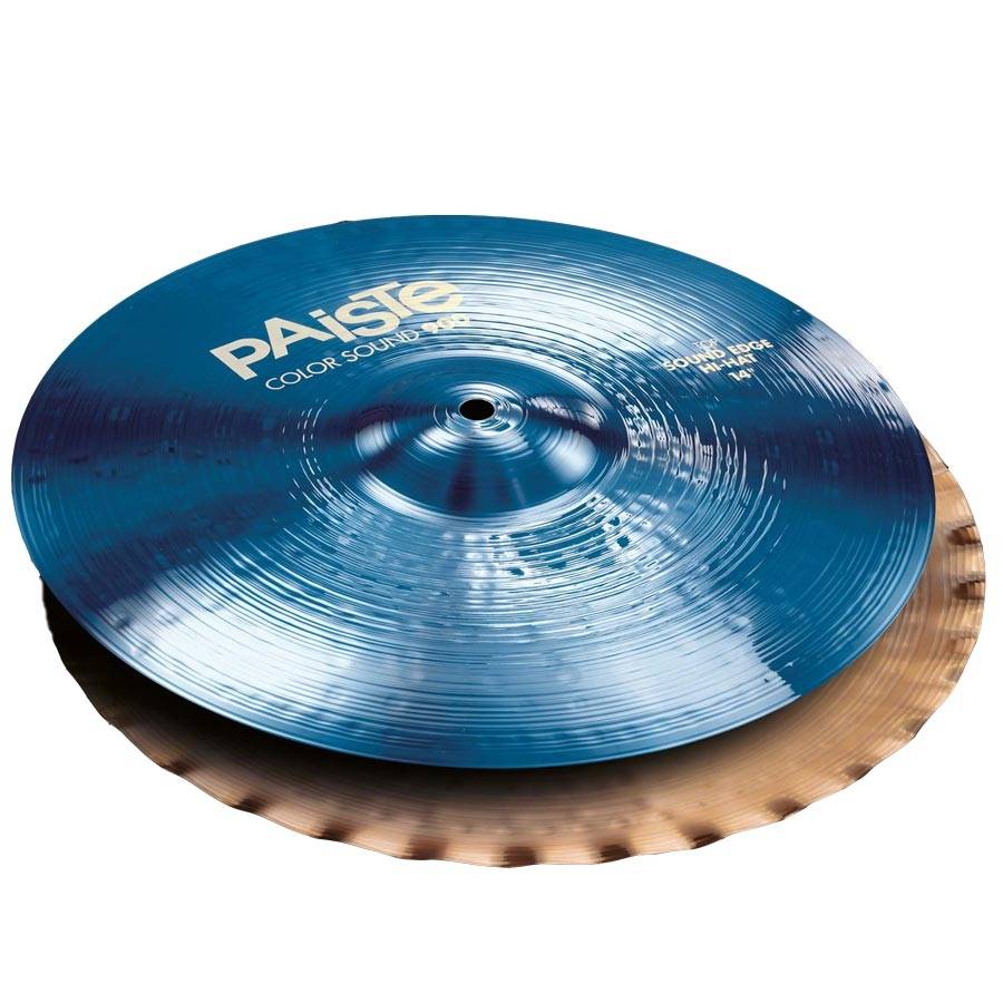 PAISTE 900 Color Sound 14'' Blue Sound Edge Hi-Hat Cymbal