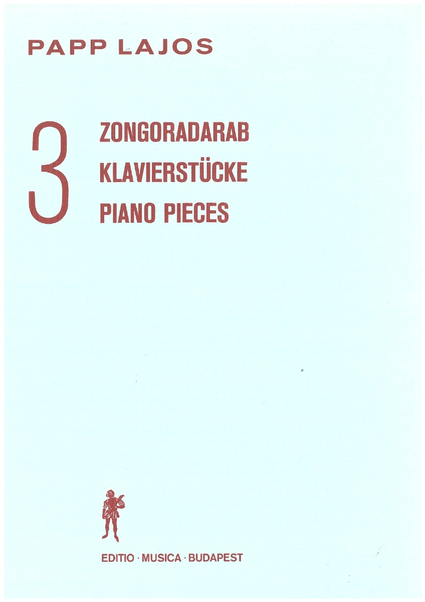 Papp - 3 Piano Pieces