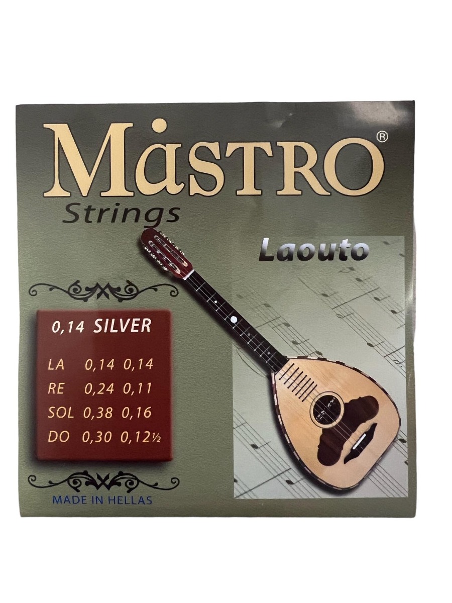 Mastro Laouto Silver Lute String Set