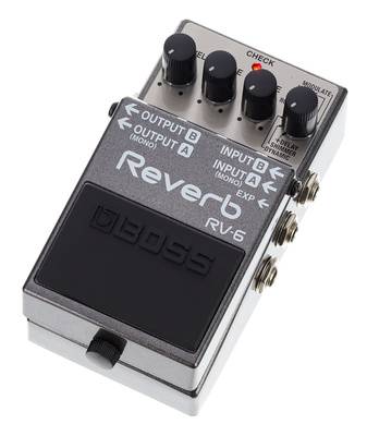 BOSS RV-6 Digital Reverb Guitar Single Pedal