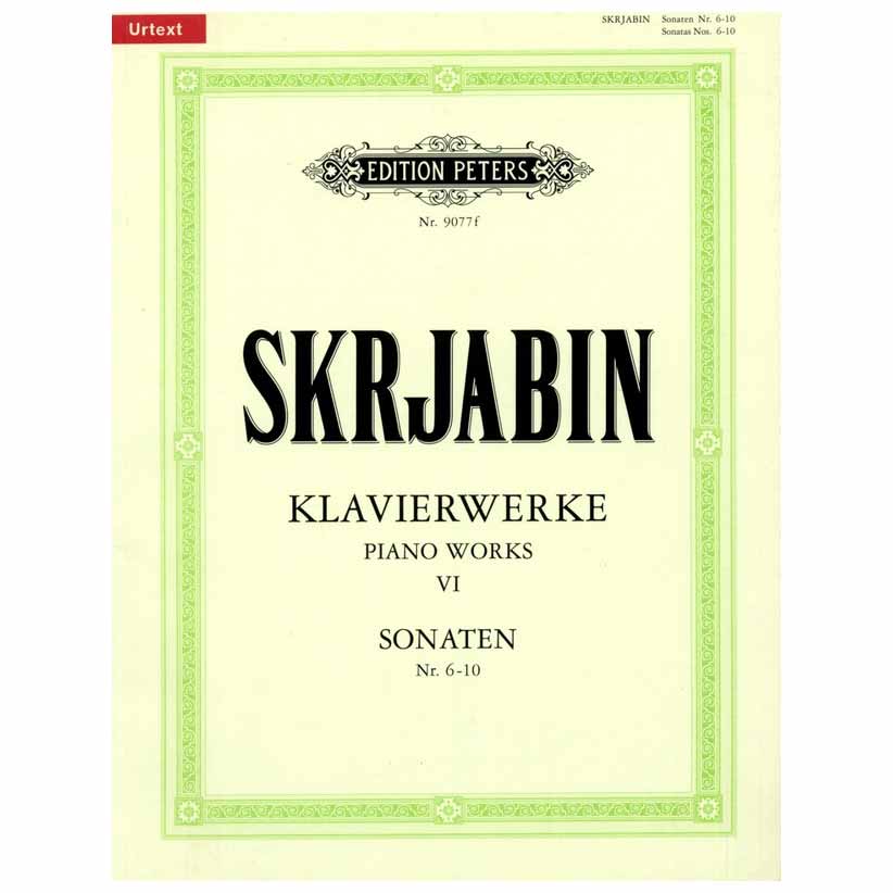 Skrjabin - Ausgewählte Klavierwerke 6 – Sonaten Nr. 6-10