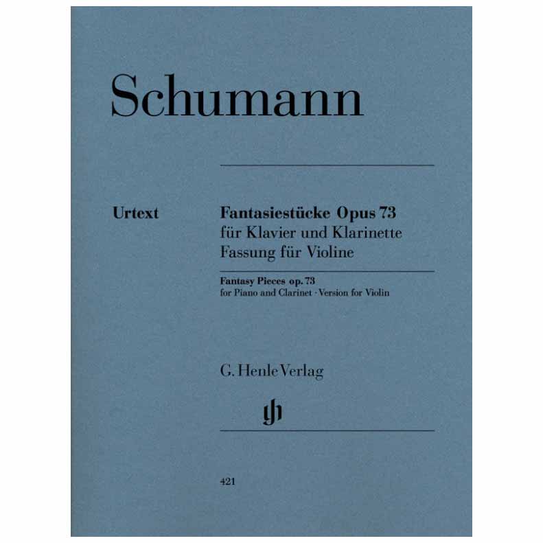 G. Henle Verlag Schumann - Fantasy Pieces Op.73, Violin Version