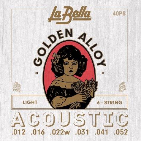 La Bella 40-PS Acoustic Guitar 6-String Set
