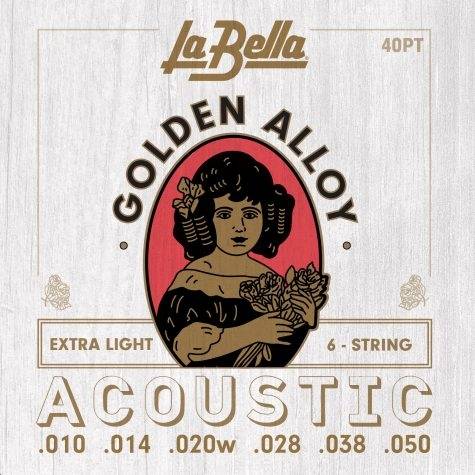 La Bella 40-PT 010-050 Acoustic Guitar 6-String Set