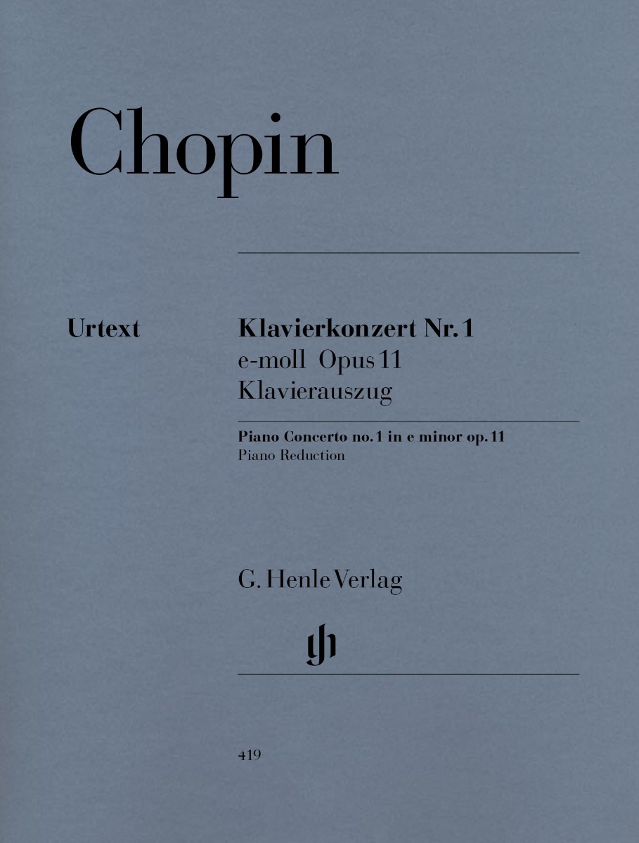 Chopin -  Piano Concerto no. 1, E minor op. 11