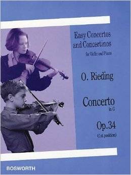 Rieding - Concerto in G Op.34 for Violin & Piano