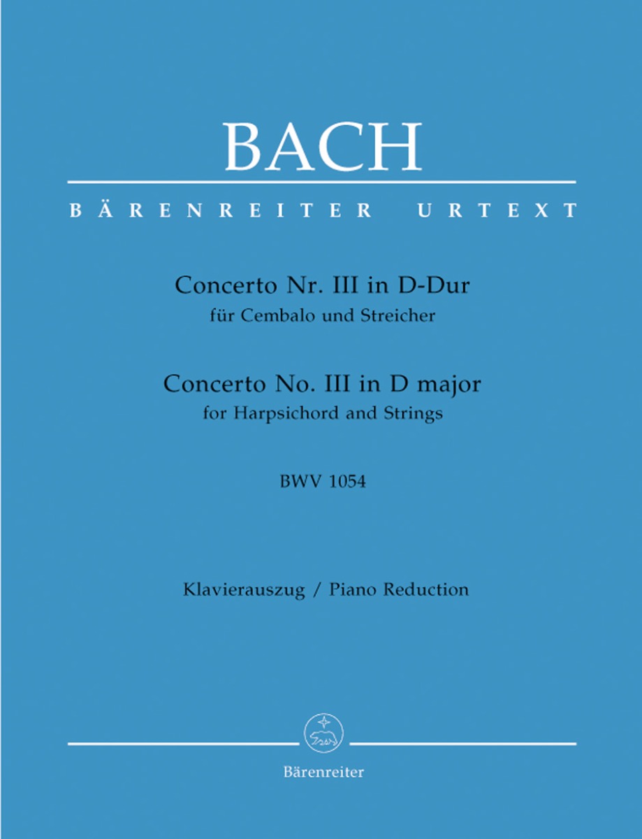 Bach - Concerto Nr.3 in D Major BWV1054 (Piano Reduction)