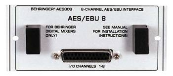 BEHRINGER AES-808 for DDX-3216 Upgrade Kit